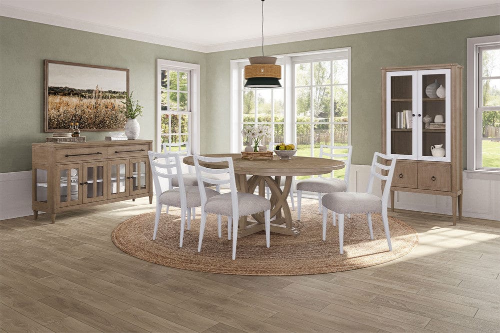 I Home Furnishings - Wilmington Laderback Dining Chair - White - 338-511-W view 6