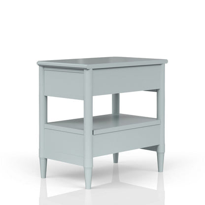 I Home Furnishings - Wilmington Open Nightstand-Ocean - 338-122-O view 2