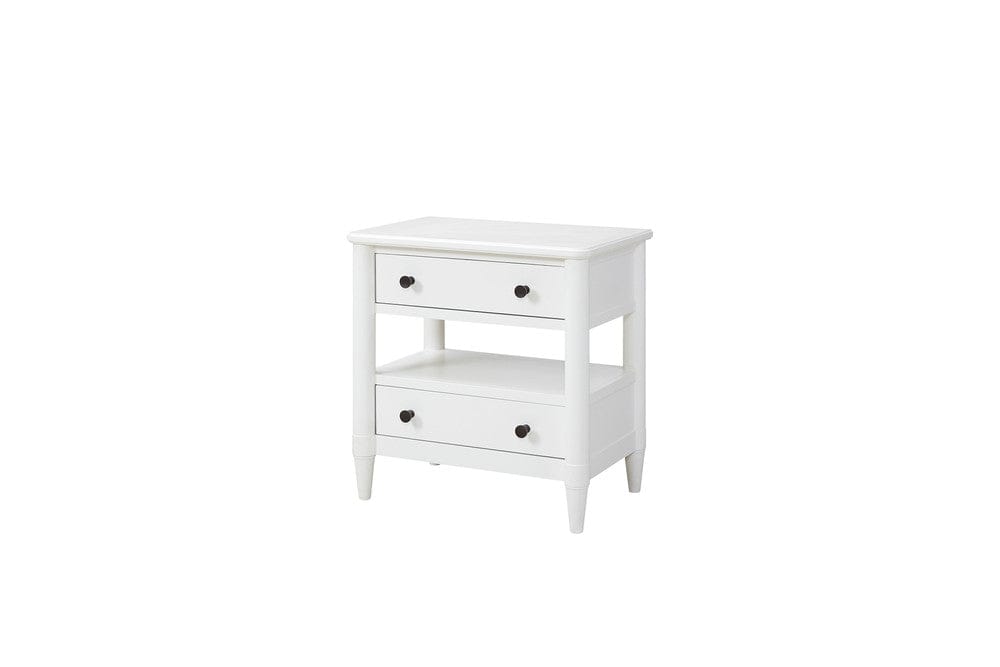 I Home Furnishings - Wilmington Open Nightstand -White - 338-122-W view 1