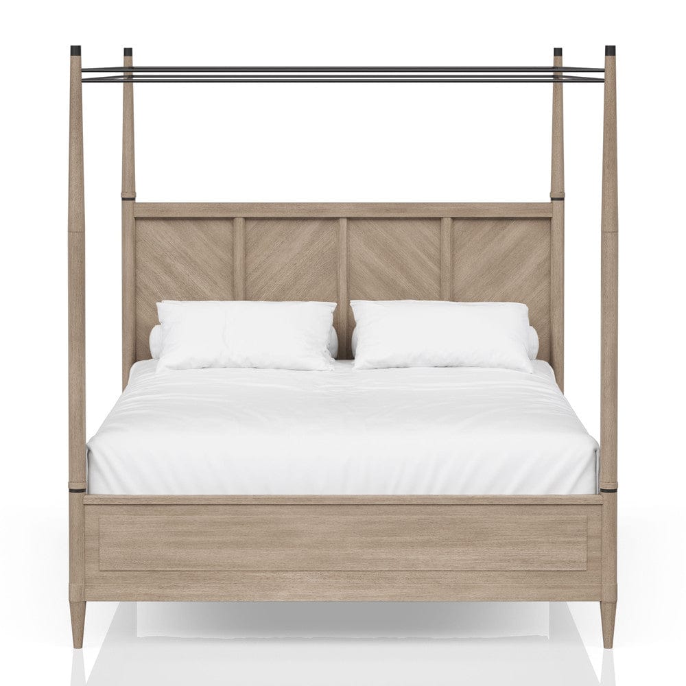 I Home Furnishings - Wilmington Queen Canopy Bed - 338-108 view 2