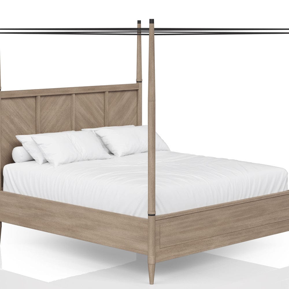 I Home Furnishings - Wilmington Queen Canopy Bed - 338-108 view 3