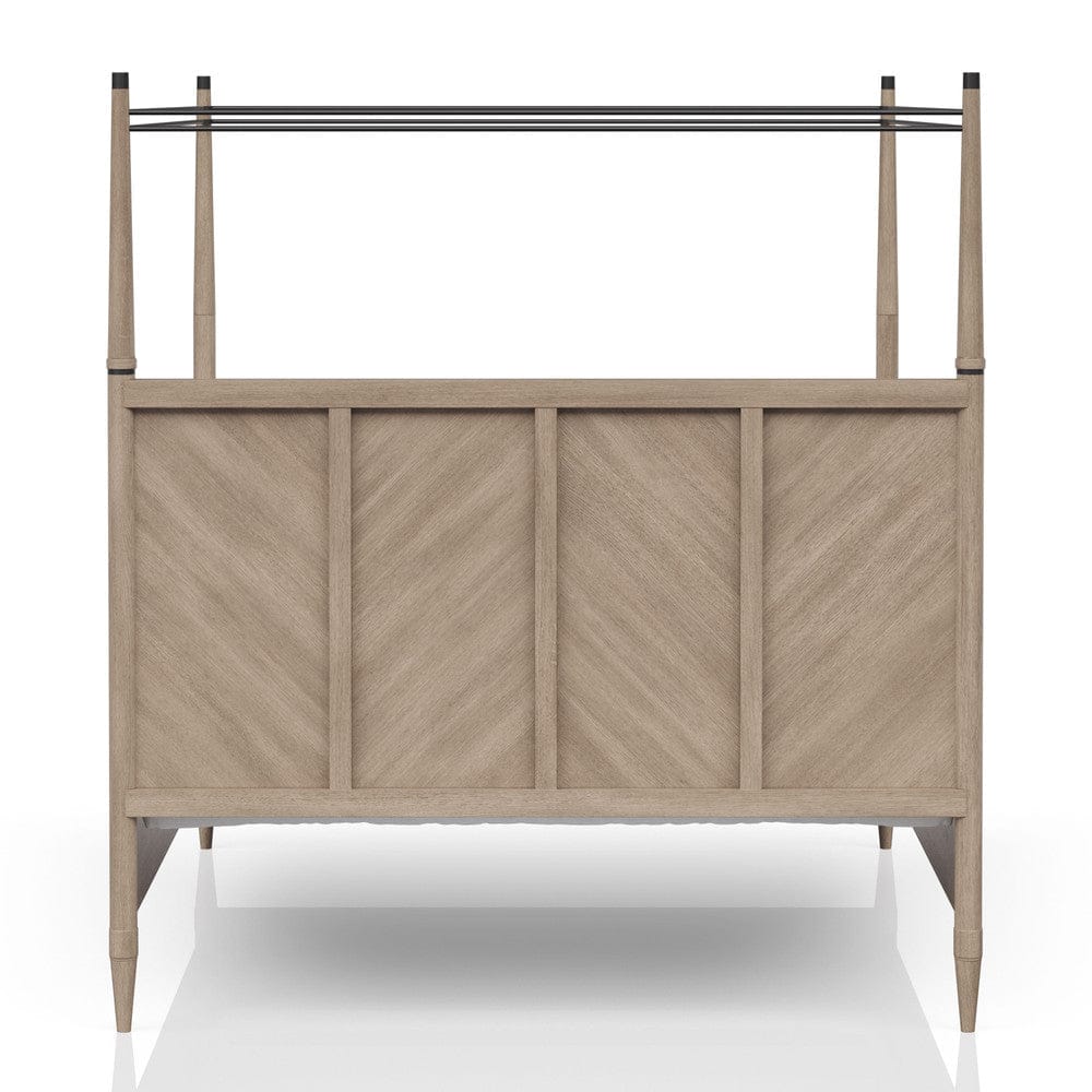 I Home Furnishings - Wilmington Queen Canopy Bed - 338-108 view 5