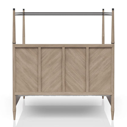 I Home Furnishings - Wilmington Queen Canopy Bed - 338-108 view 5