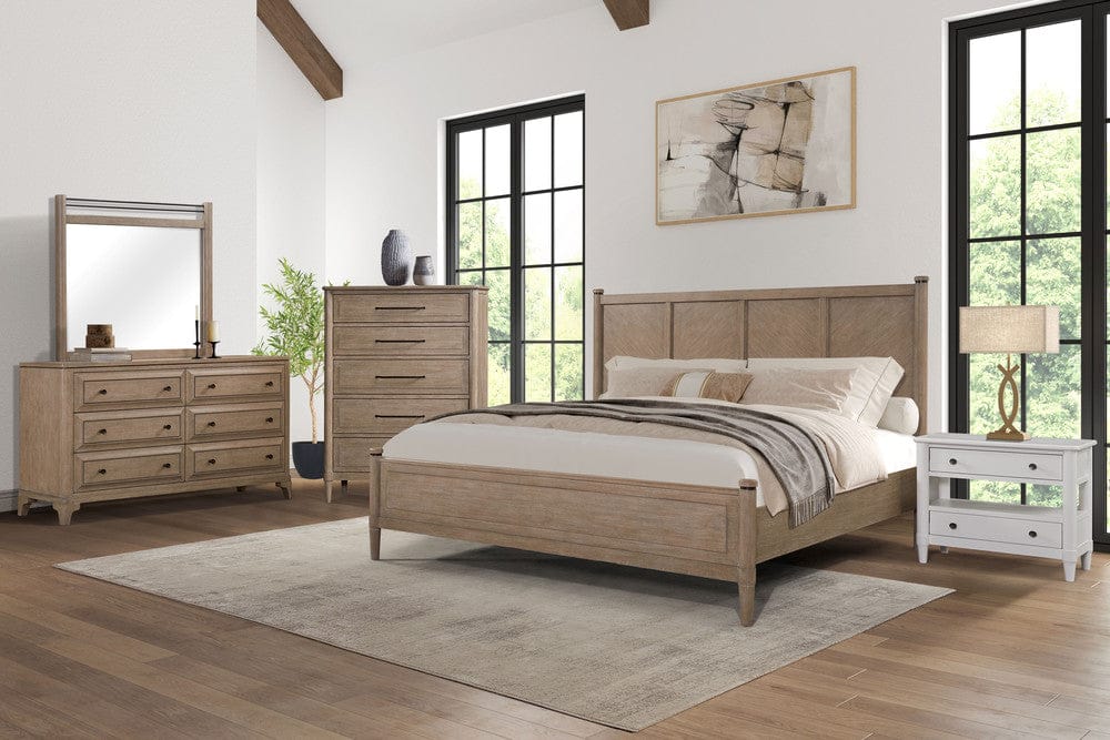 I Home Furnishings - Wilmington Queen Lo-Post Bed - 338-109 view 3