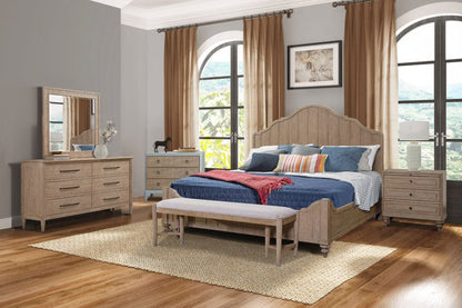 I Home Furnishings - Wilmington Queen Panel Bed - 338-105 view 7