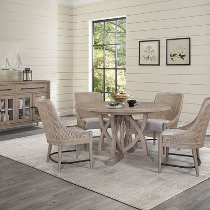 I Home Furnishings - Wilmington Round Table W/ 18" Leaf - 338-501 view 6