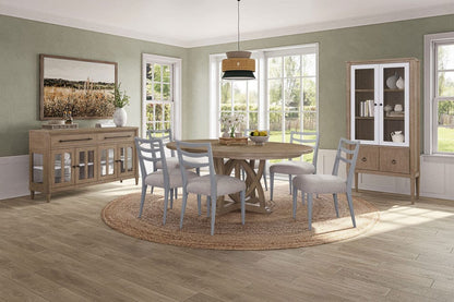 I Home Furnishings - Wilmington Round Table W/ 18" Leaf - 338-501 view 10
