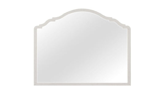 I Home Furnishings - Wilmington Shaped Mirror - Cement - 338-140-T view 1