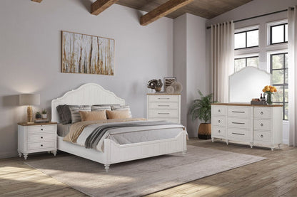 I Home Furnishings - Wilmington Triple Dresser - Cement & Sand - 338-130-T view 2
