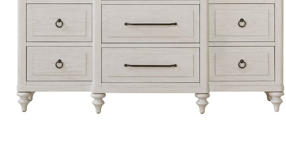 I Home Furnishings - Wilmington Triple Dresser - Cement & Sand - 338-130-T view 4