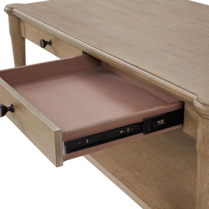 I Home Furnishings - Wilmington Wood Top Cocktail Table W/ Casters - 338-001 view 3