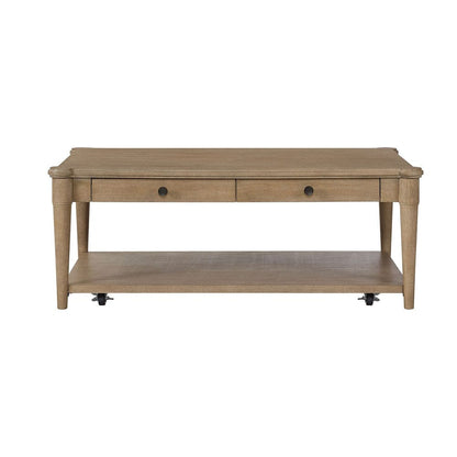 I Home Furnishings - Wilmington Wood Top Cocktail Table W/ Casters - 338-001 view 5
