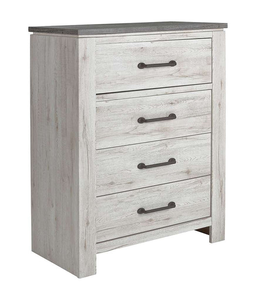 Ideaitalia Furniture - Seashell&Oak - 4 Drawer Chest - AD34DC veiw 1