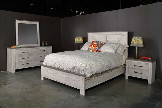 Ideaitalia Furniture - Seashell&Oak - Nightstand - AD3NTB veiw 2