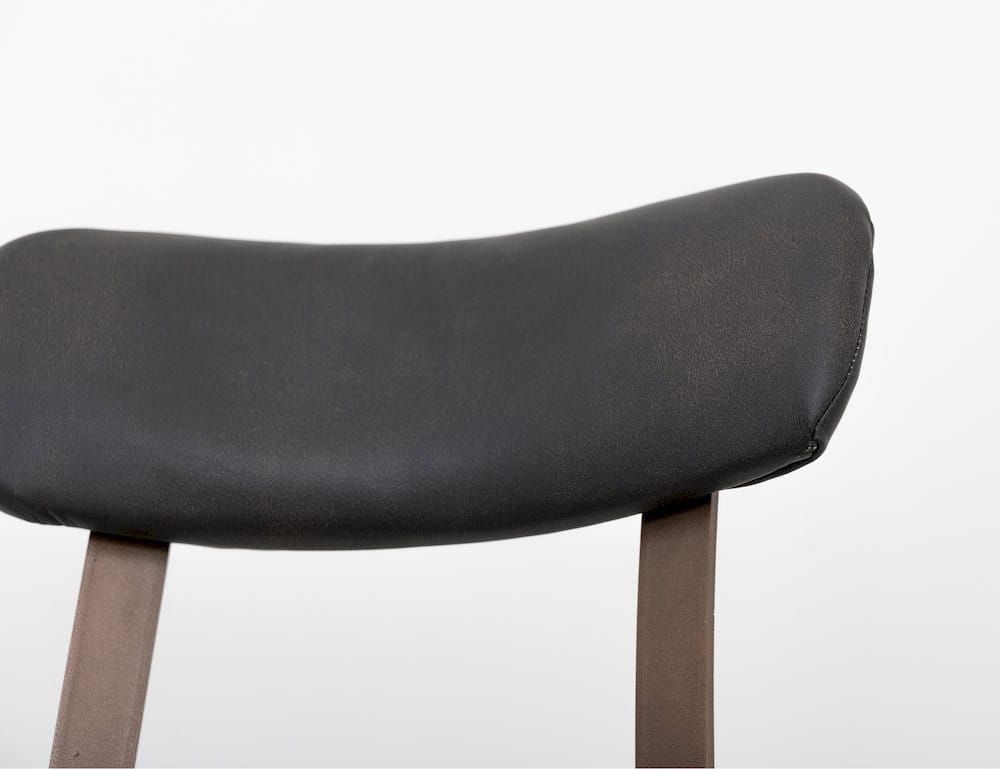 IFD  - Altea  - Upholstered Adjustable 24-30" Swivel Iron Base Barstool  - Black  - IUP817-BST2430-216 view 7