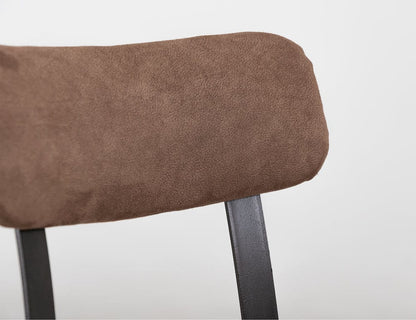 IFD  - Altea  - Upholstered Adjustable 24-30" Swivel Iron Base Barstool  - Brown  - IUP817-BST2430-239 view 5