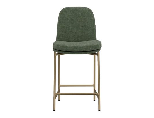IFD - America - Wooden Frame & Metal Base, 24in Upholstered Barstool - IUP803-BST24-111 view 2