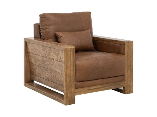 IFD - Ancora - Armchair in Brown - IUP325-ACH-302 view 1