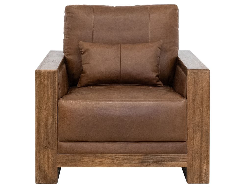 IFD - Ancora - Armchair in Brown - IUP325-ACH-302 view 2