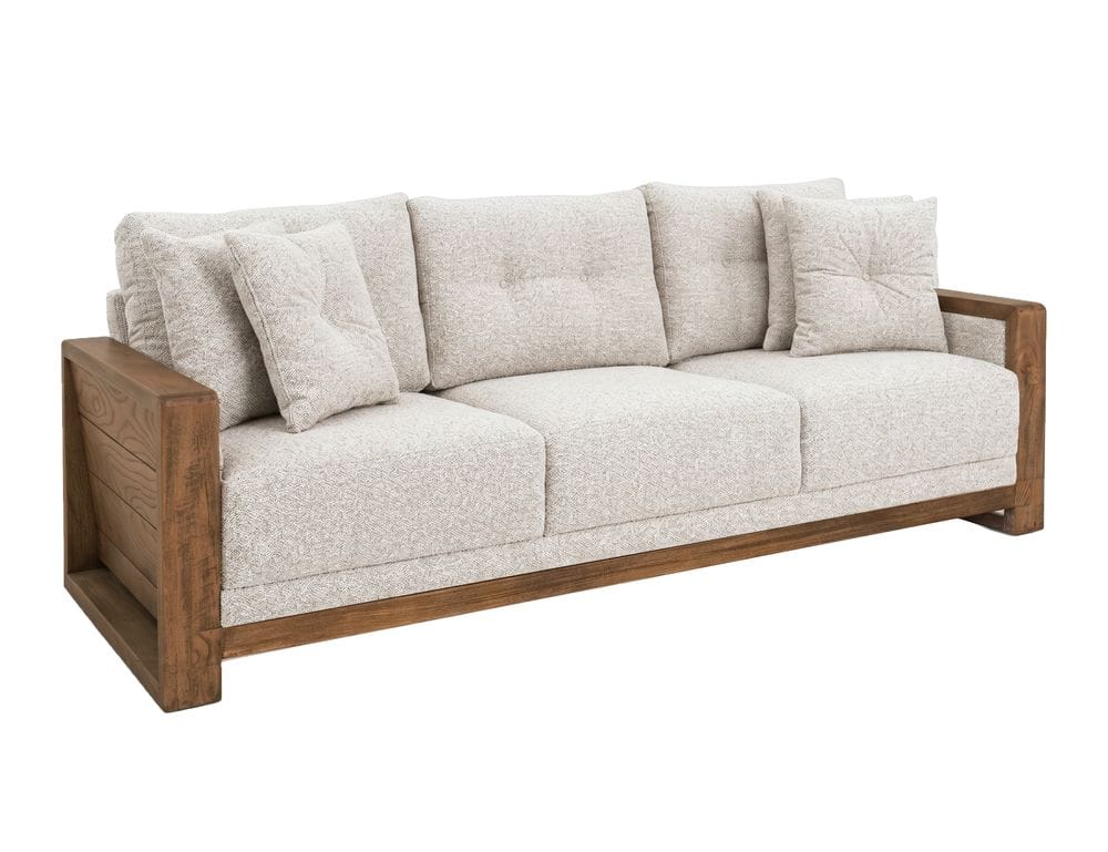 IFD - Ancora - Wooden Frame, Upholstered Sofa in Pearl - IUP325-SOF-101 view 1