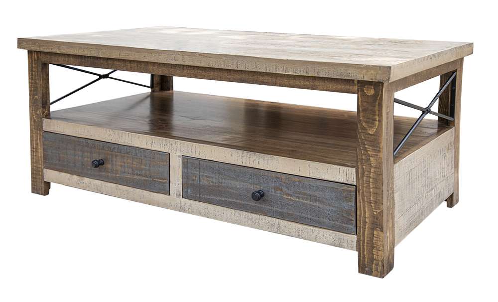 IFD - Andaluz 4 Drawers Cocktail Table - IFD1801CKT veiw 1