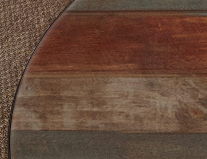 IFD - Antique Bistro Table Barrel Design - IFD9671BARBIS view 5