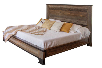 IFD - Antique Gray Eastern King Bed - IFD9771BED-EK veiw 1