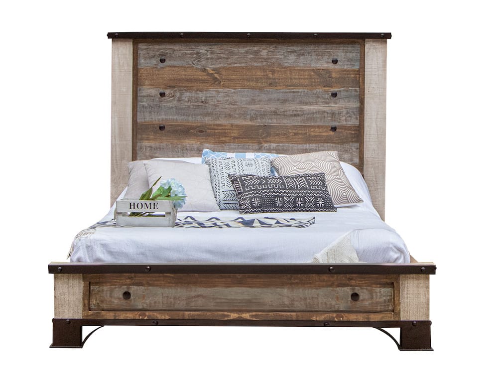 IFD - Antique King Bed - IFD9661BEDEK view 1