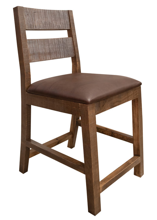 IFD - Antique Multicolor 24 Barstool for Counter Table (Set of 2) - IFD9671BST24 view 1