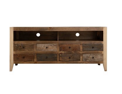 IFD - Antique Multicolor Antique Multi-color, 8 Drawer TV-Stand - IFD964STAND view 1