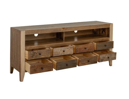 IFD - Antique Multicolor Antique Multi-color, 8 Drawer TV-Stand - IFD964STAND view 2