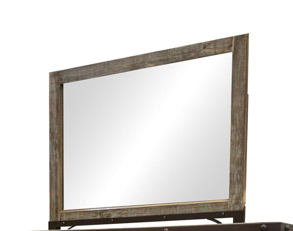 IFD - Antique Multicolor Mirror - IFD966MIRR veiw 1