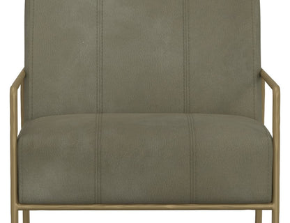 IFD  - Aragon  - Wooden Frame & Metal Base, Armchair  - Green  - IUP611-ACH-232 view 7