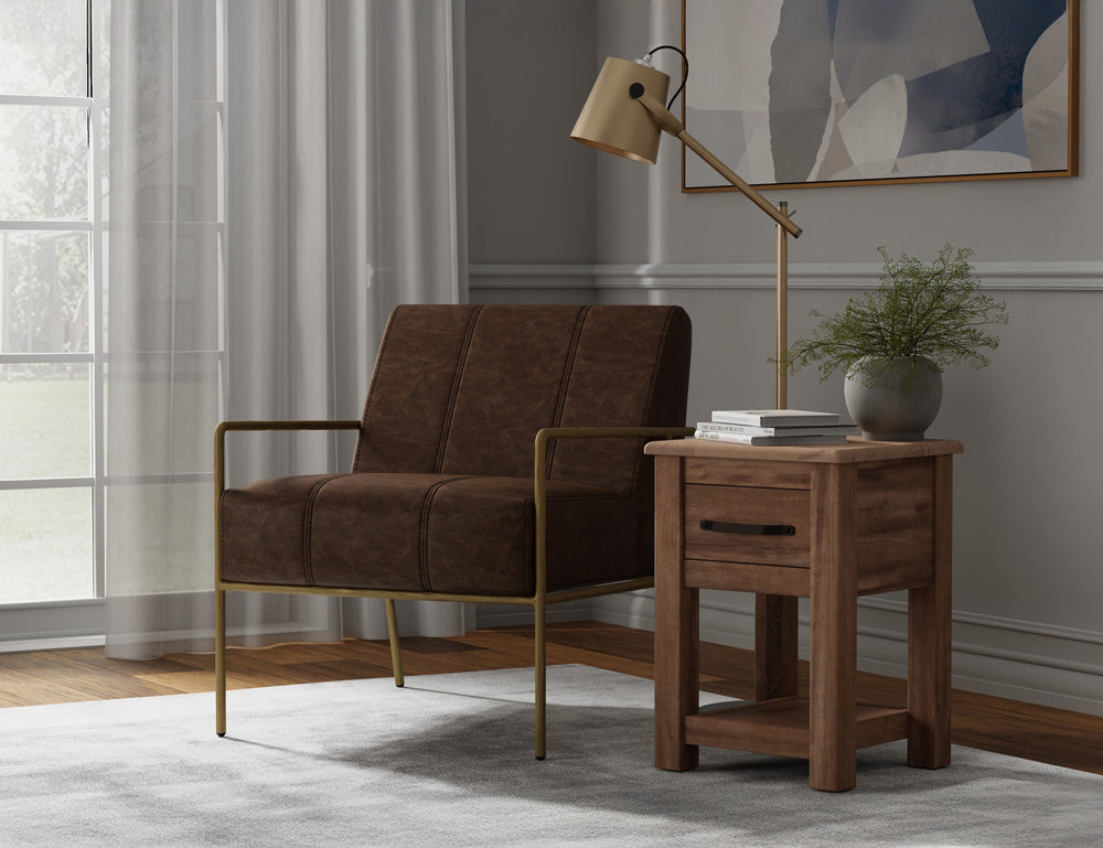 IFD - Aragon - Wooden Frame & Metal Base, Armchair - IUP611-ACH-212 view 5