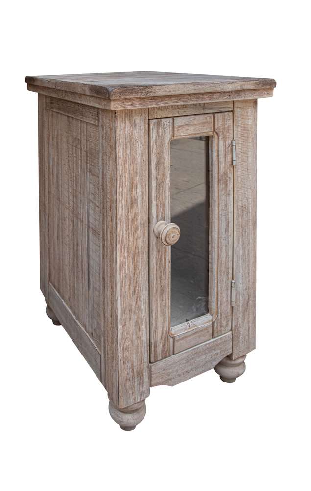IFD - Aruba 1 Door, Chair Side Table Drift Sand Finish - IFD7331CSTDS veiw 1