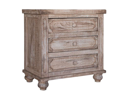 IFD - Aruba Natural 3 Drawer Night Stand - IFD7332NTS veiw 1