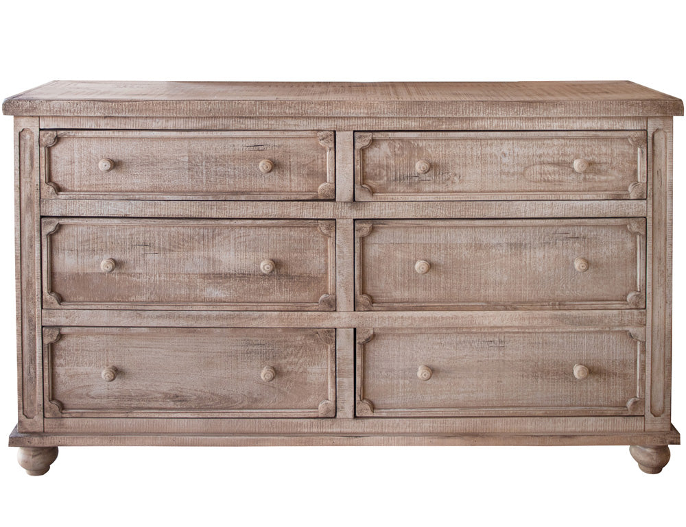 IFD - Aruba Natural 6 Drawer Dresser - IFD7332DSR view 1