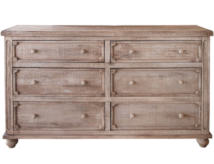IFD - Aruba Natural 6 Drawer Dresser - IFD7332DSR view 1