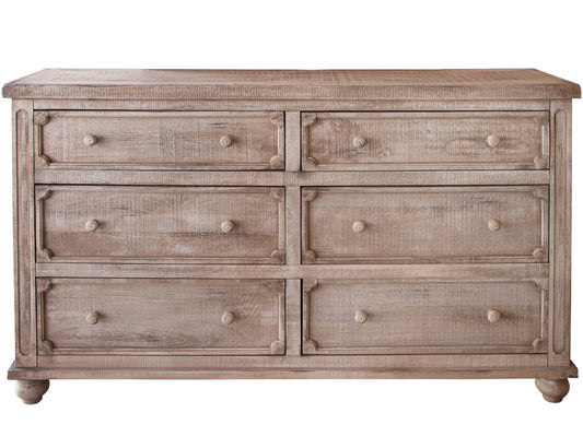 IFD - Aruba Natural 6 Drawer Dresser - IFD7332DSR view 1