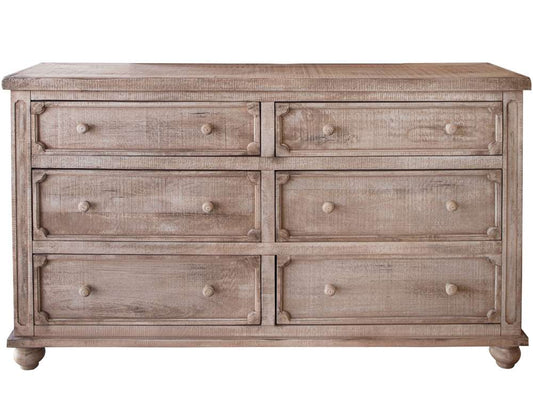 IFD - Aruba Natural 6 Drawer Dresser - IFD7332DSR veiw 1
