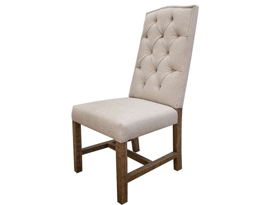 IFD - Aruba Upholstered Chair w/Tufted Back (Set of 2) - IFD7331CHR veiw 1