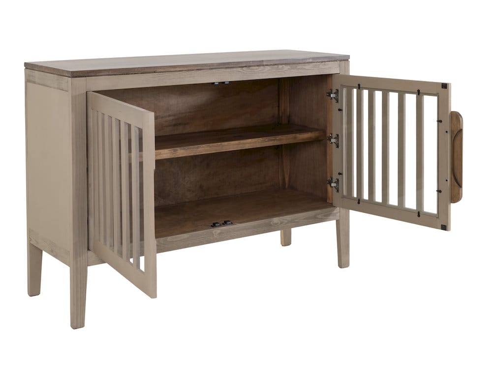 IFD  - Autumn  - 2 Door, 1 Shelf, Cosole  - Beige  - IFD8131CNSIV view 3