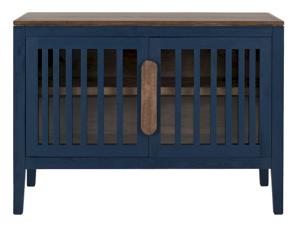 IFD  - Autumn  - 2 Door, 1 Shelf, Cosole  - Blue  - IFD8131CNSBL view 1