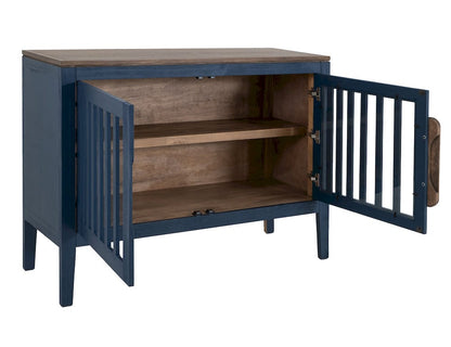 IFD  - Autumn  - 2 Door, 1 Shelf, Cosole  - Blue  - IFD8131CNSBL view 3
