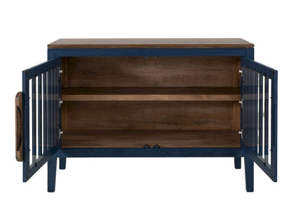 IFD  - Autumn  - 2 Door, 1 Shelf, Cosole  - Blue  - IFD8131CNSBL view 4