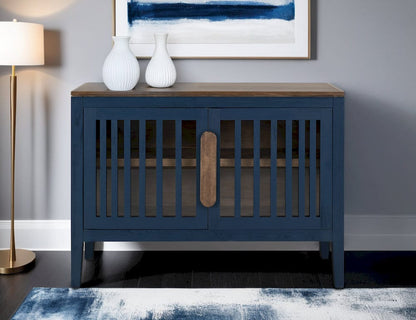 IFD  - Autumn  - 2 Door, 1 Shelf, Cosole  - Blue  - IFD8131CNSBL view 5