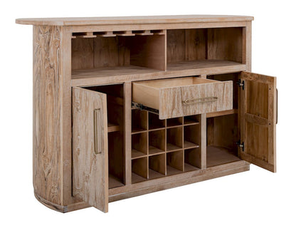 IFD  - Balam  - 1-Drawer, 2-Door Bar with Wine Grid  - IFD4321BAR view 3