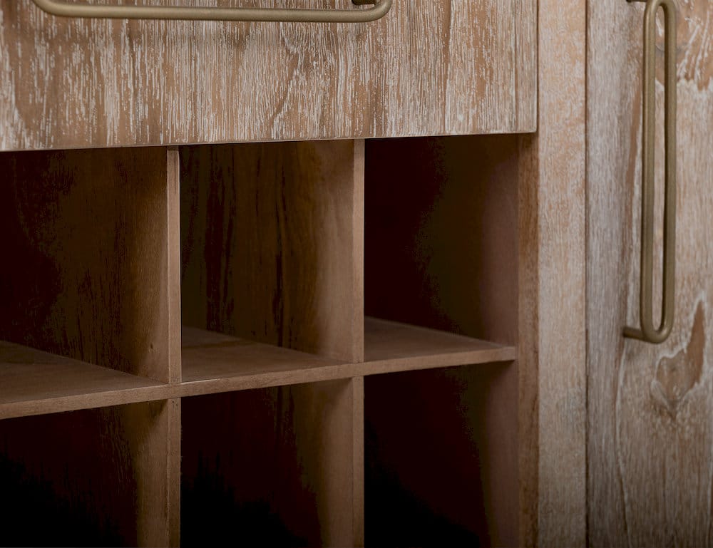 IFD  - Balam  - 1-Drawer, 2-Door Bar with Wine Grid  - IFD4321BAR view 5