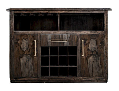 IFD  - Balam  - 1-Drawer, 2-Door Bar with Wine Grid  - IFD4421BAR view 1