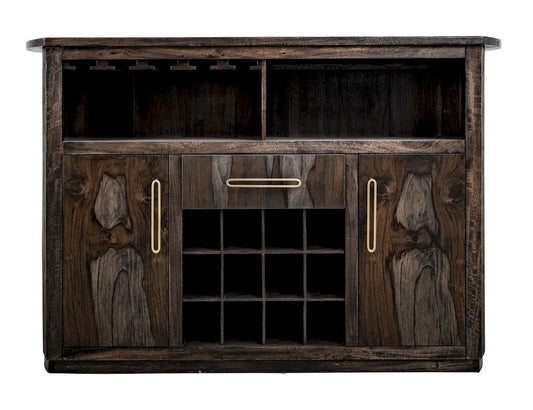 IFD  - Balam  - 1-Drawer, 2-Door Bar with Wine Grid  - IFD4421BAR view 1